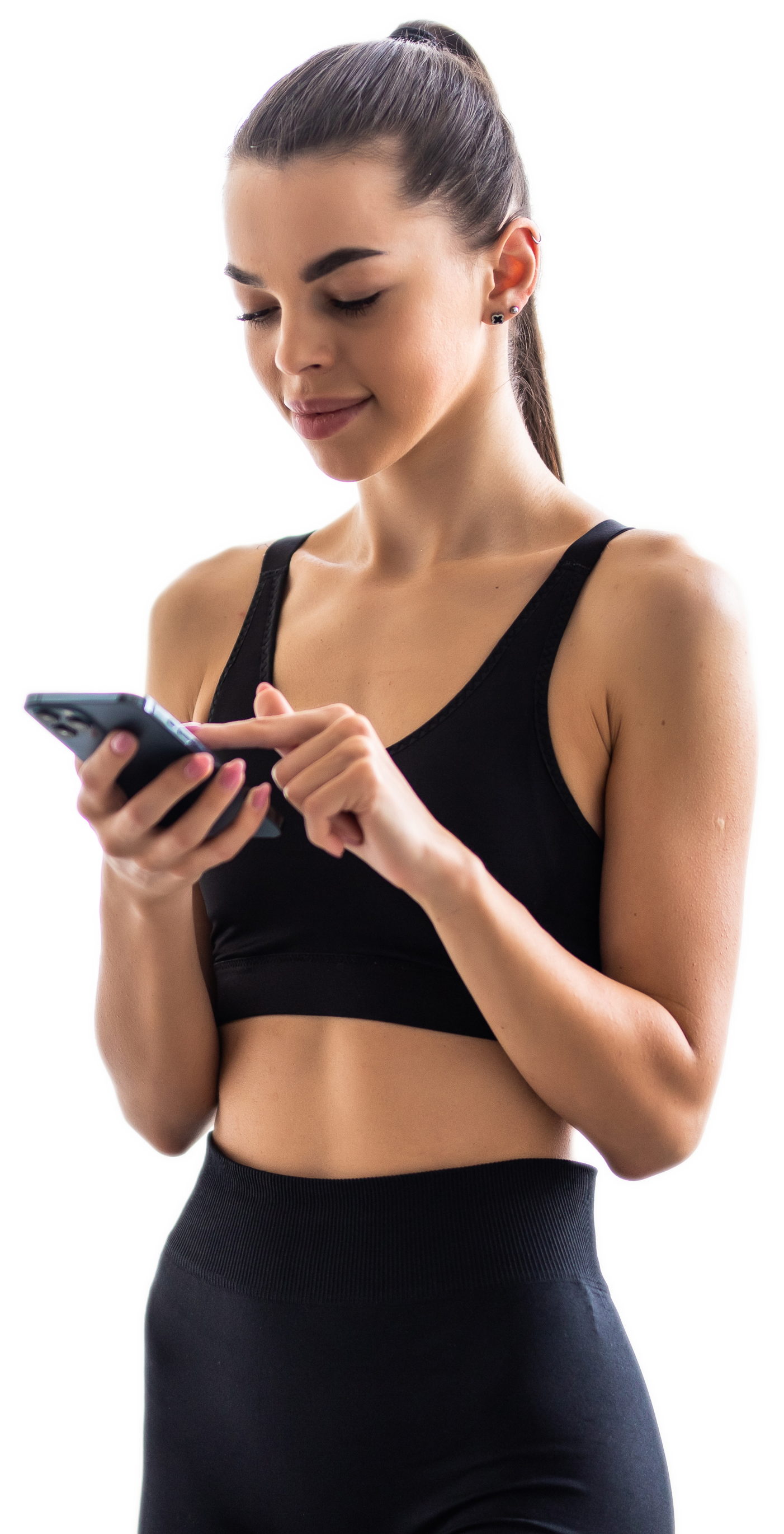 Profissional utilizando o Gestão Pilates